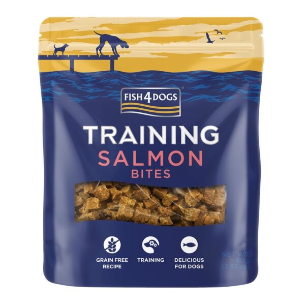 F4D Training Adult Salmon Bites 80g wepet