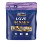 F4D Love Banana Fish Wraps 90g wepet cão