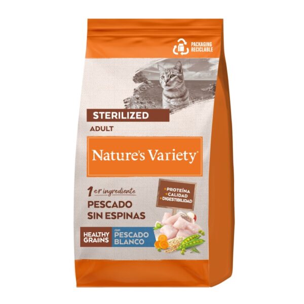 NV CAT GRAIN STERILIZED WHITE FISH WEPET