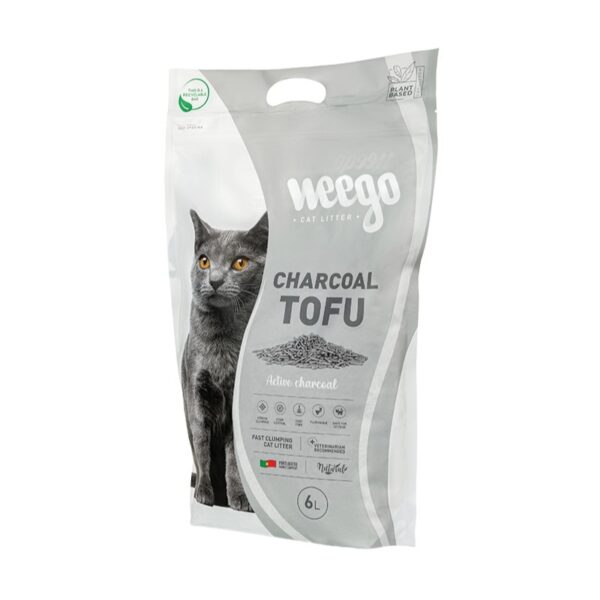 Weego Cat Litter Charcoal Tofu 6L