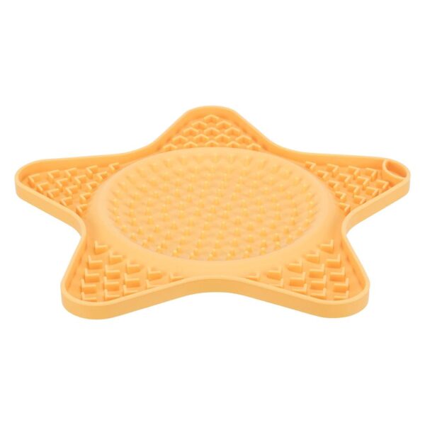"LICK'N'SNACK" EM SILICONE 23,5 CM (AMARELO) WEPET