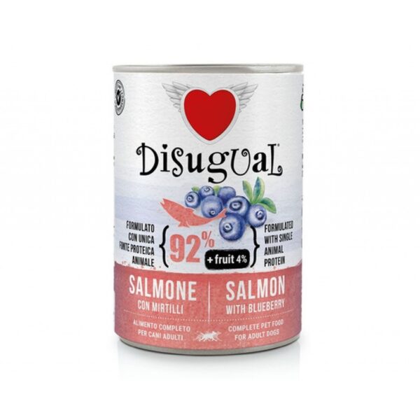 DSG PERRO FRUIT - SALMÓN CON ARÁNDANOS 400 GR WEPET DISUGUAL