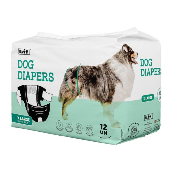 Dashi Dog Diapers 12un WEPET