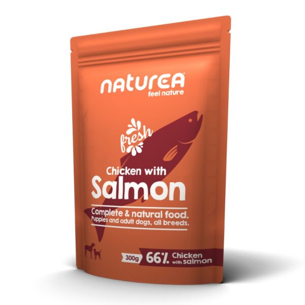 Naturea Wetfood chicken & salmon 300gr wepet