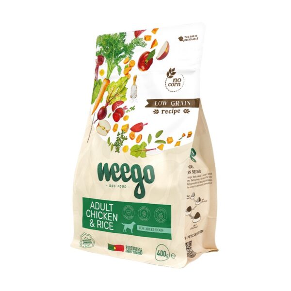 Weego Dog Food Adult Chicken & Rice Low Grain WEPET