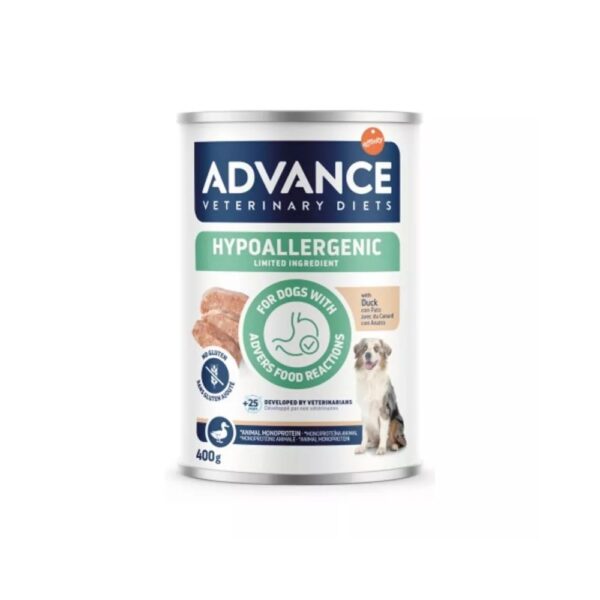 AVET DOG WET HYPOALLERGENIC PATO 400GR WEPET