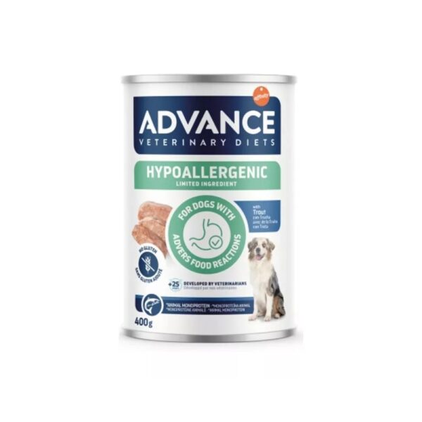 AVET DOG WET HYPOALLERGENIC TRUTA 400GR WEPET