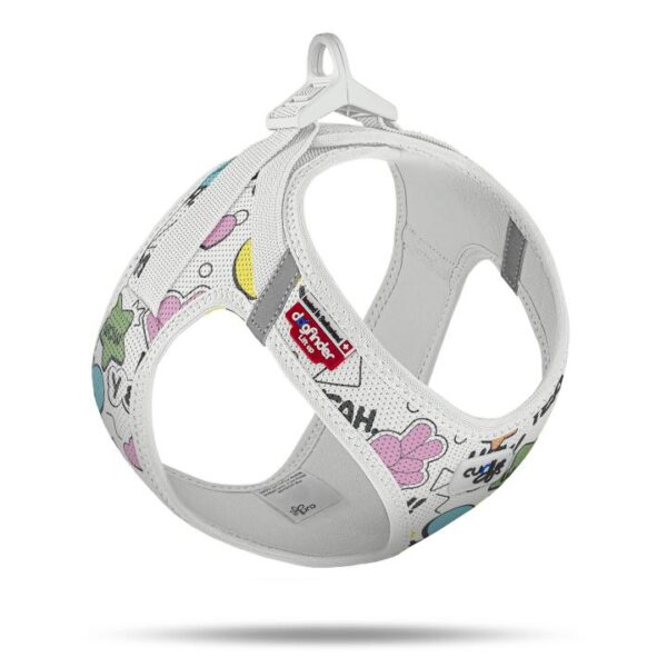 CURLI PEITORAL CURLI CLASP AIR-MESH E25 CINZA WEPET