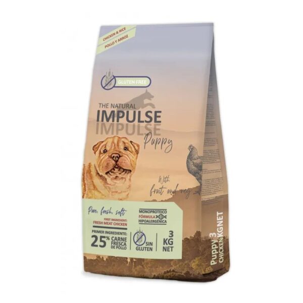 THE NATURAL IMPULSE PUPPY CHICKEN 12KG IMPULSE