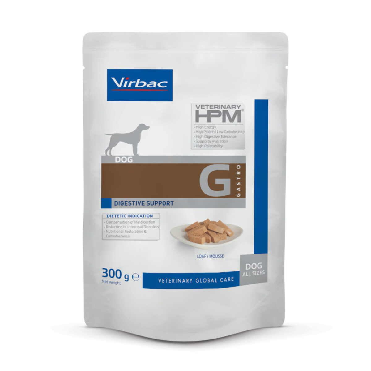 HPM DOG DIGESTIVE SUPPORT WET 300GR WEPET