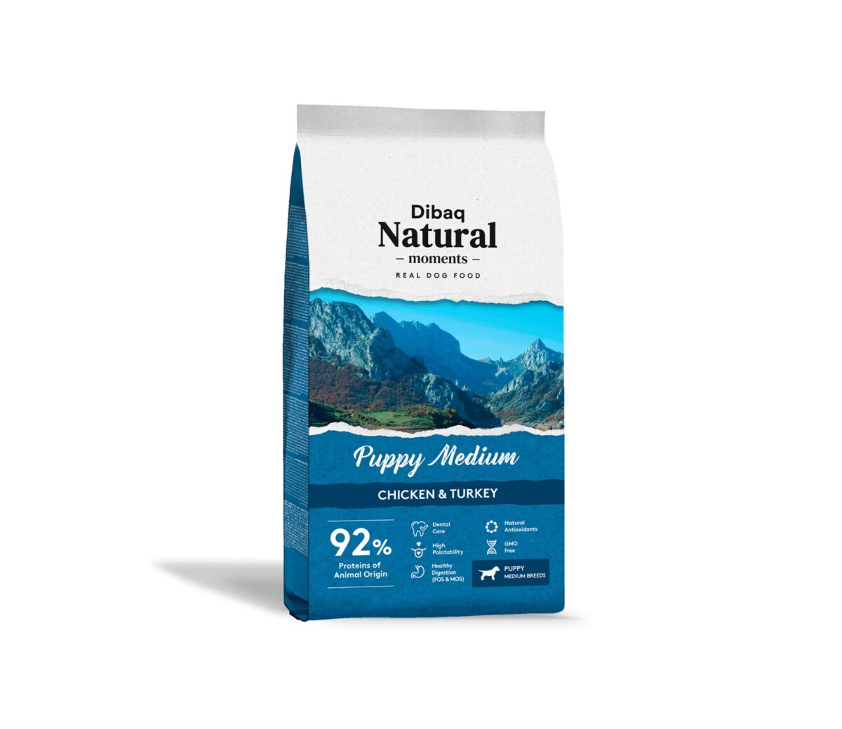 dibaq-natural-moments-filhote-medio Dibaq Natural Moments Puppy Médio wepet