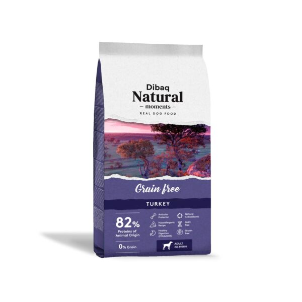 Dibaq Natural Moments grain free turkey wepet