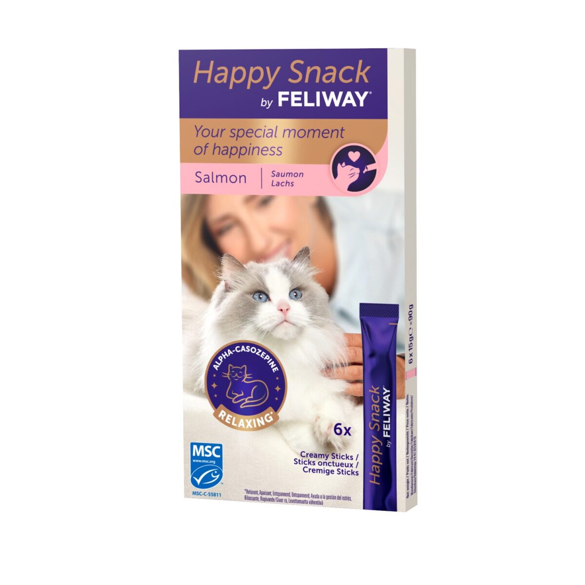 FELIWAY Happy Snack Salmão15gr - Image 1