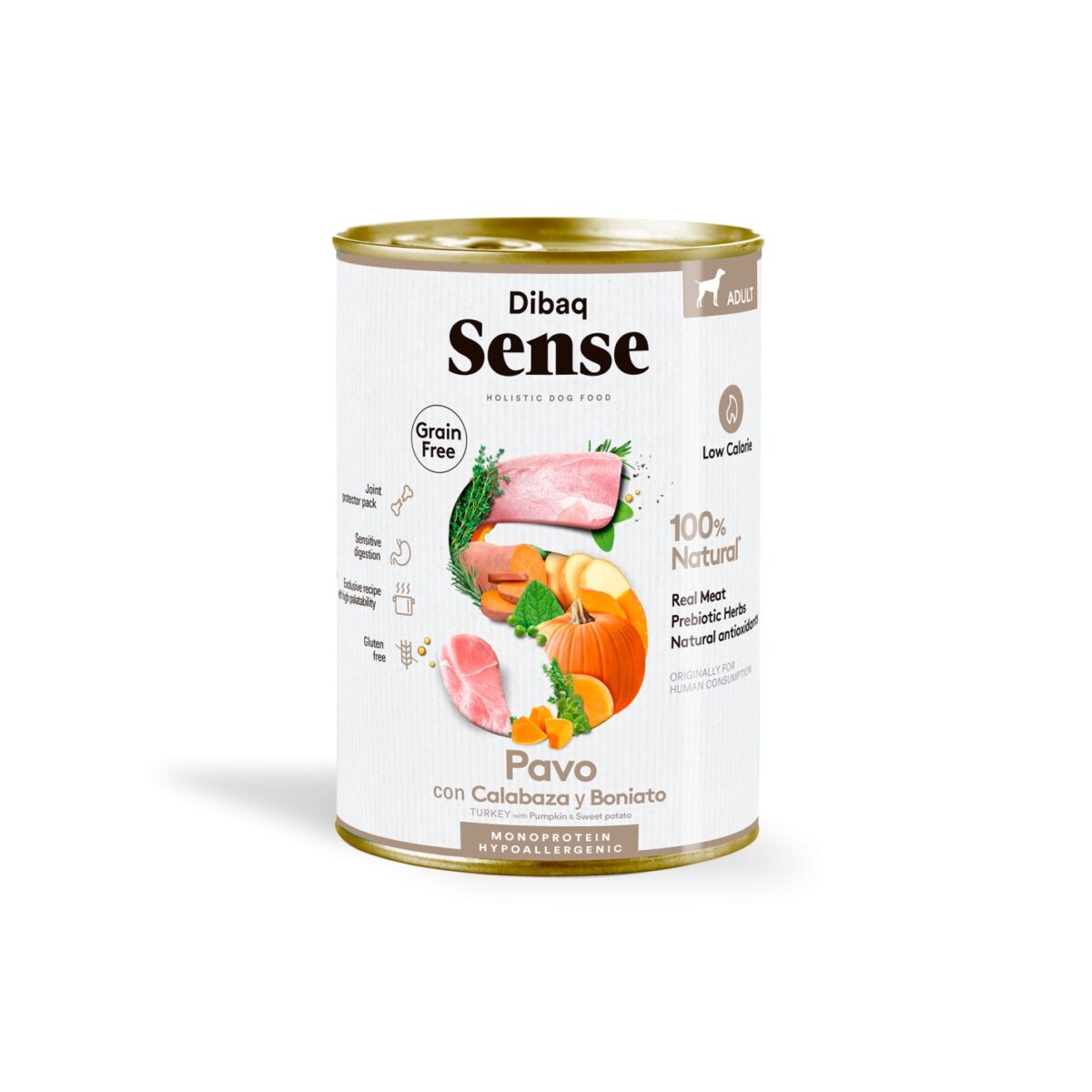 Dibaq Sense Grain Free peru e abobora 380gr wepet