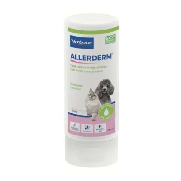 Allerderm Shampoo Pele Seca e Escamosa 250 ml WEPET