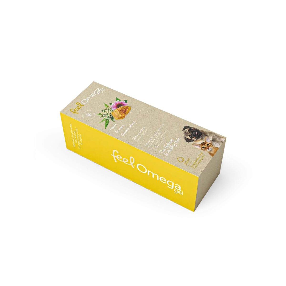 feelomega 50ml wepet cão gato