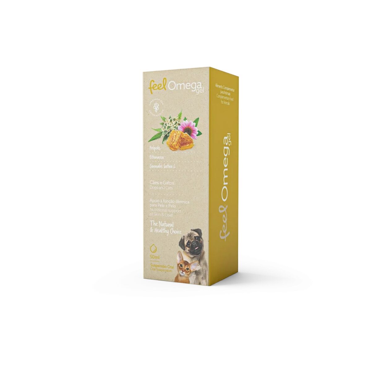feelomega 50ml wepet cão gato