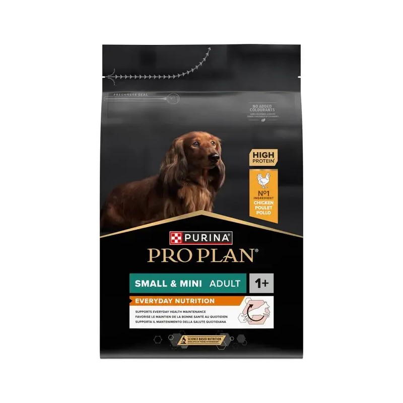 SMN«MALL PRO PLAN Cão Adulto de Porte Pequeno & Mini Everyday Nutrition Rico em Frango WEPET