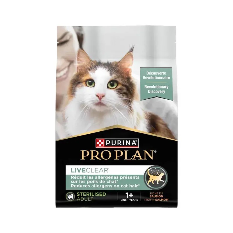 Sem título PRO PLAN LIVECLEAR Sterilised Adulto 1+ Salmão 2,8kg - Image 1