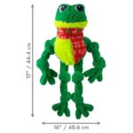 Kong Holiday Dog Knots Frog L/XL wepet