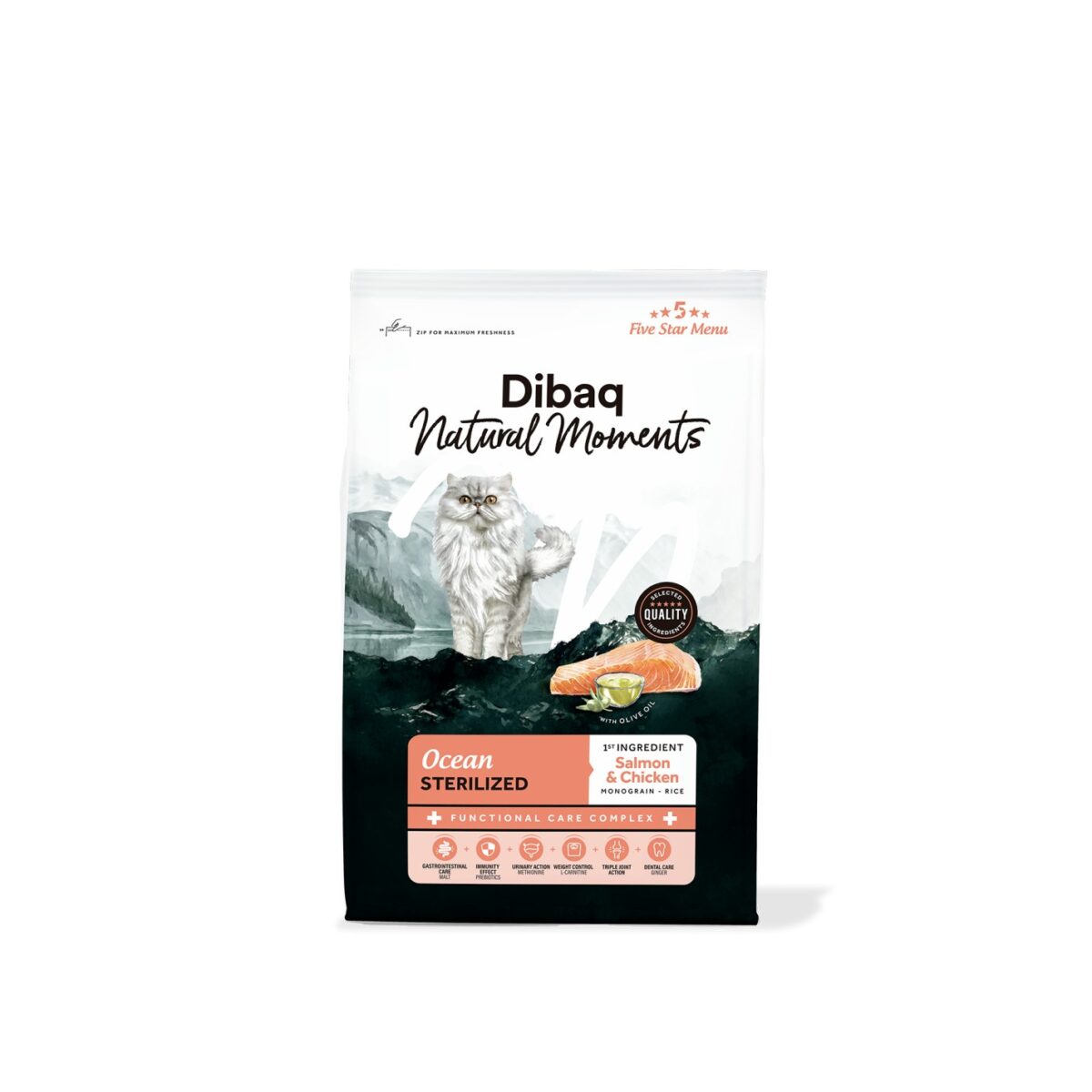 DIBAQ NATURAL MOMENTS CAT OCEAN STERILIZED WEPET