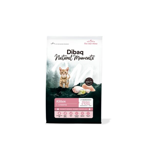DIBAQ NATURAL MOMENTS CAT KITTEN 1,5KG WEPET