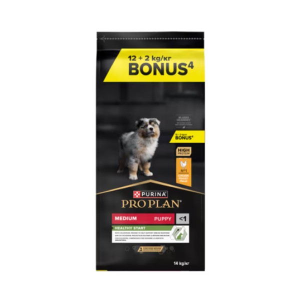 ProPlan Medium Puppy Frango 12Kg+2Kg wepet
