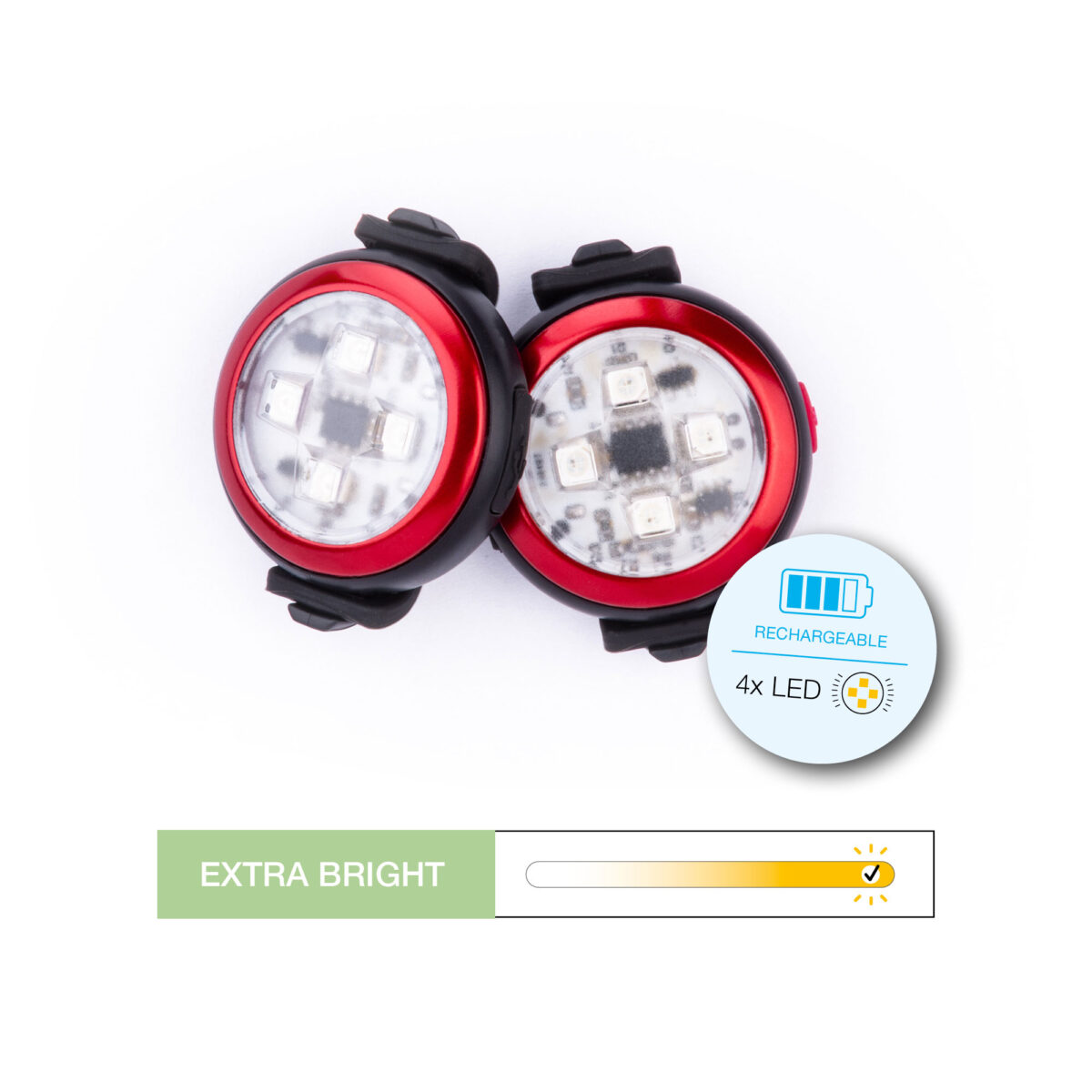 Luzes de segurança LED recarregáveis ​​Luumi wepet