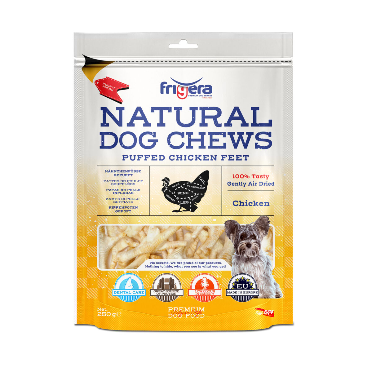 Patas de Frango Brancas 250g wepet