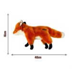 KONG WILD LOW STUFF FOX MD (WILS22E) WEPET