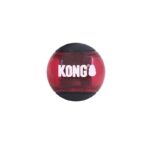 KONG SIGNATURE BALL ASSORTED 4-PK MD (SKM2E) WEPET