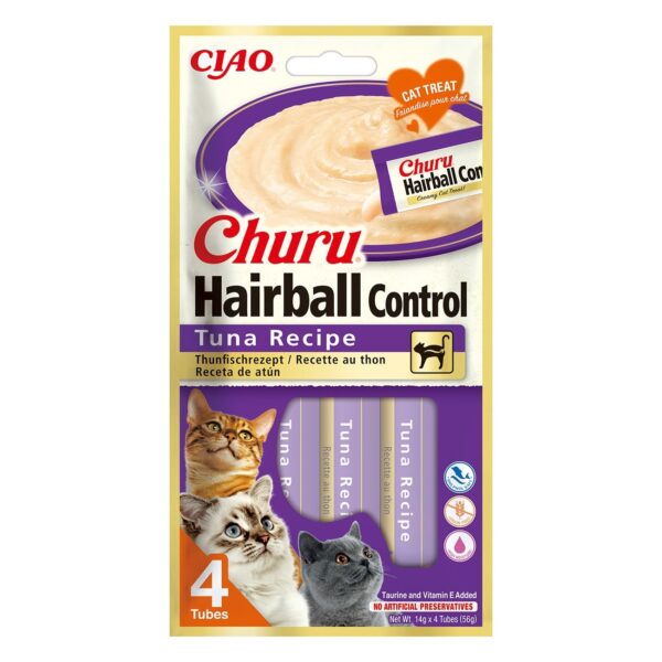 churu hairball receita de atum wepet