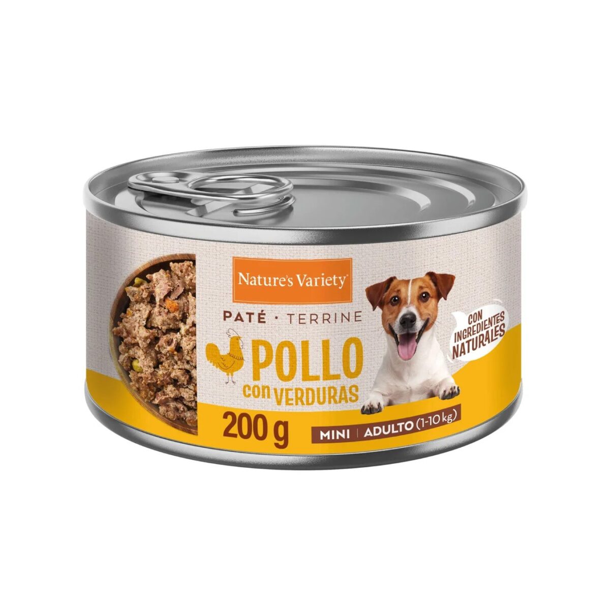 NV DOG WET PATE MINI FRANGO 200GR WEPET