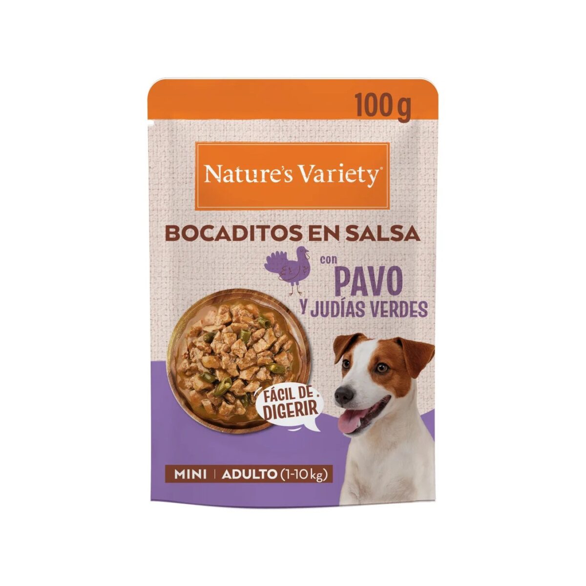 NV DOG WET PED MOLHO MINI PERU & FEIJAO 100GR WEPET