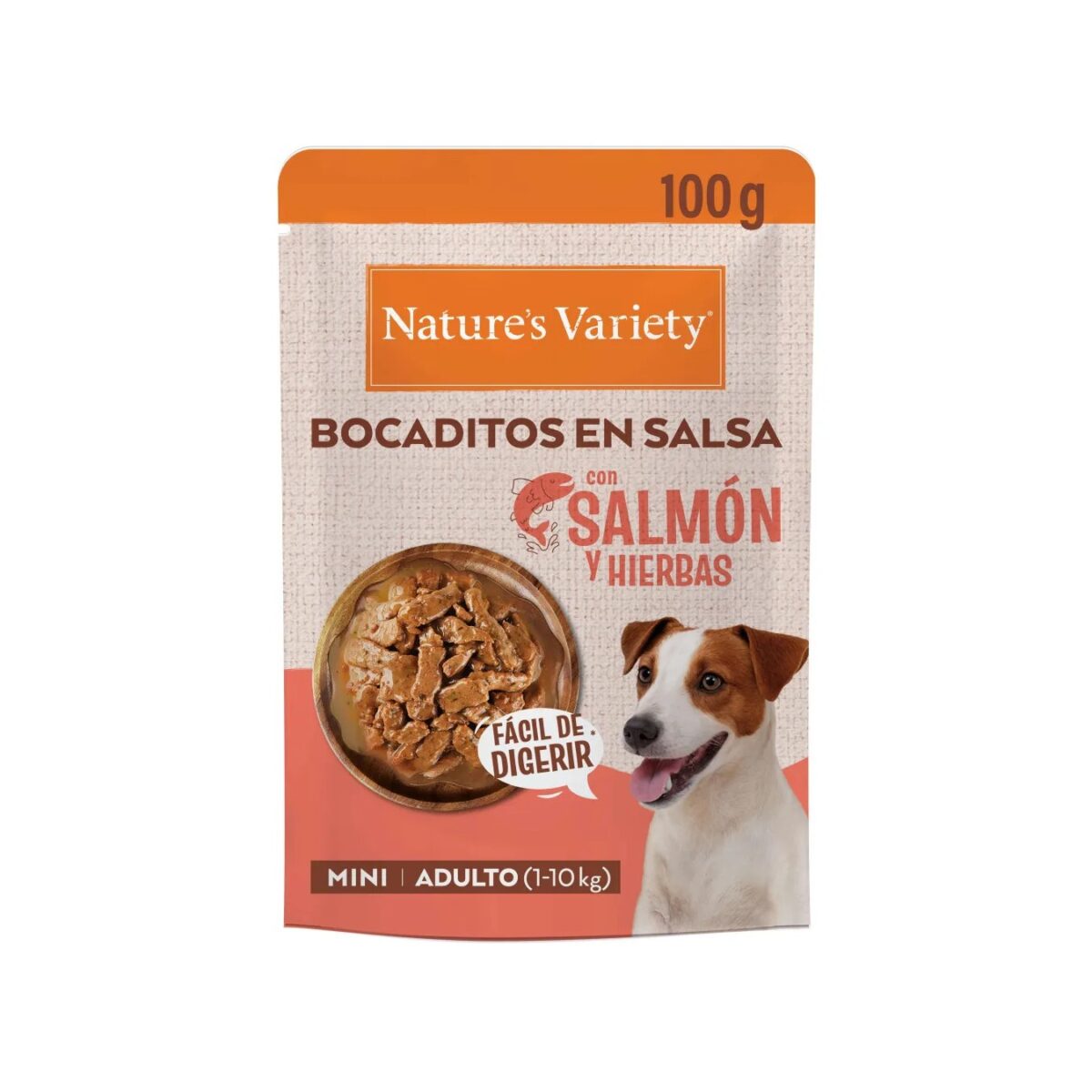 NV DOG WET PED MOLHO MINI SALMAO & ERVAS 100GR WEPET