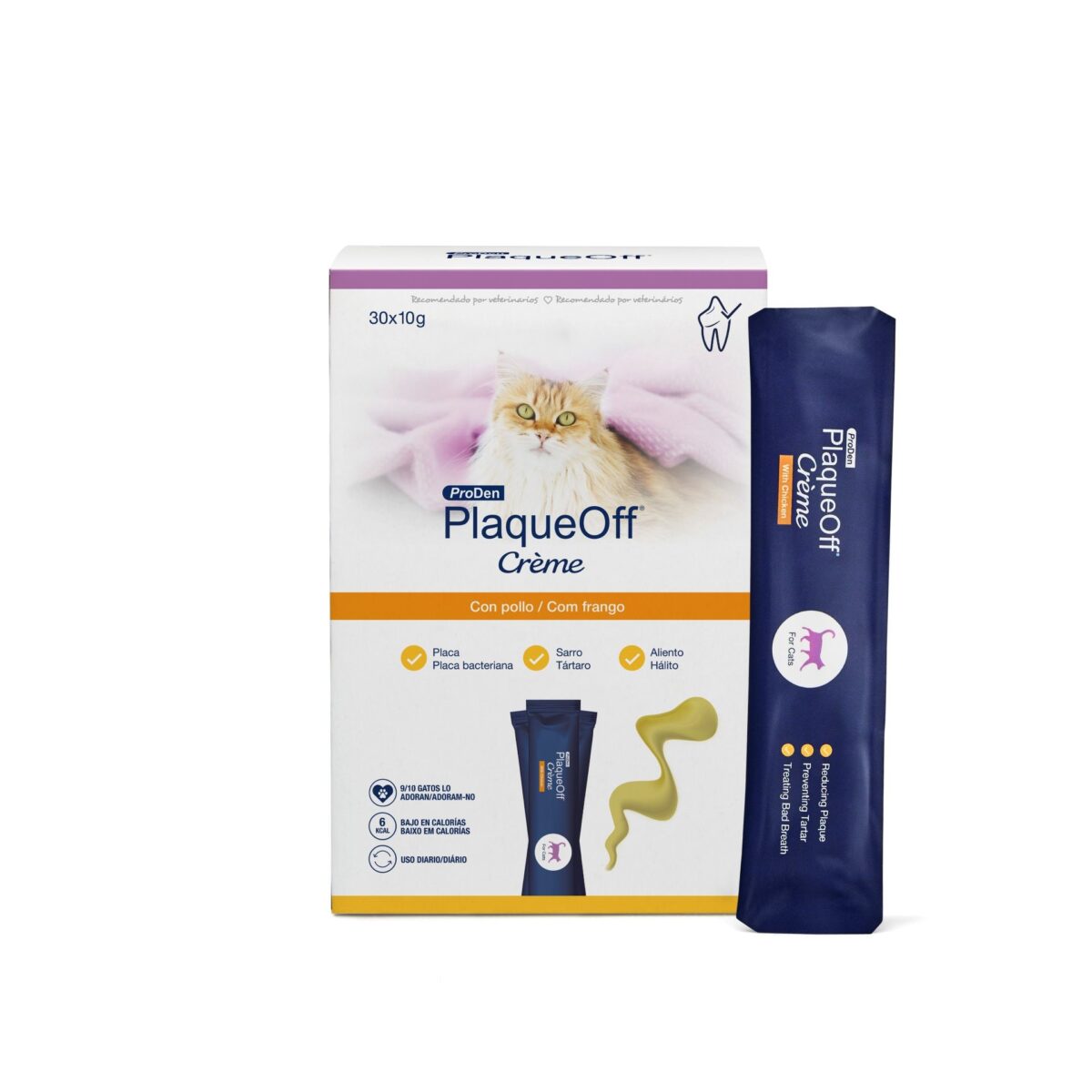 Proden Plaque Off Snack Cream para Gatos 30x10gr - Image 1